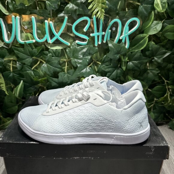 Flux Adapt Trainer Barefoot Triple White Knit White Sole ATWW-0010 Men 8 Women 9